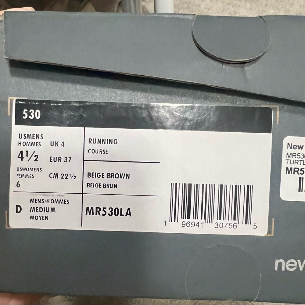 New Balance Athletic shoes- 530 in Turtle Dove-NEW - Picture 4 of 6
